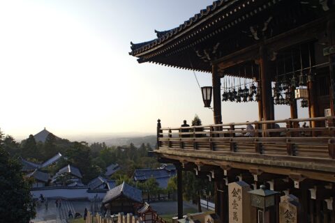 Tōdai-ji in Nara, Nara, Japan
