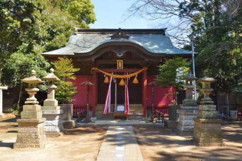 ​戸隠神社 (市原市) 拝殿