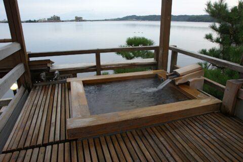 Togo Onsen, Yurihama, Tottori prefecture, Japan