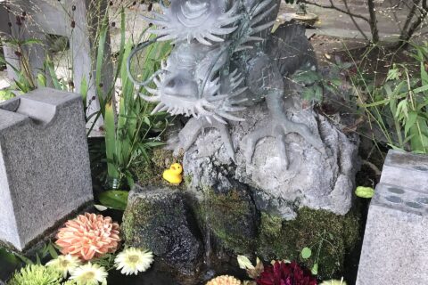 所澤神明社の手水舎