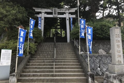 菊池神社の鳥居