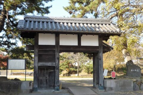 土浦城 旧前川口門