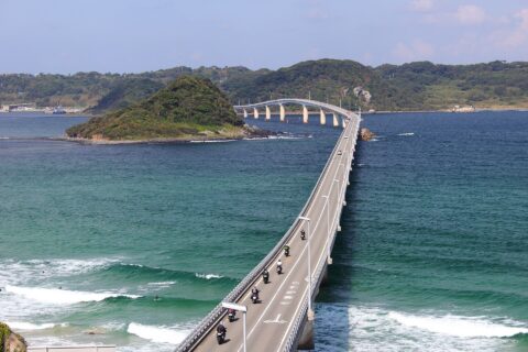 角島大橋遠望
