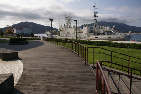Tsuruga port in Tsuruga, Fukui prefecture, Japan