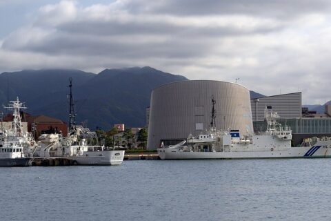 Tsuruga port in Tsuruga, Fukui prefecture, Japan