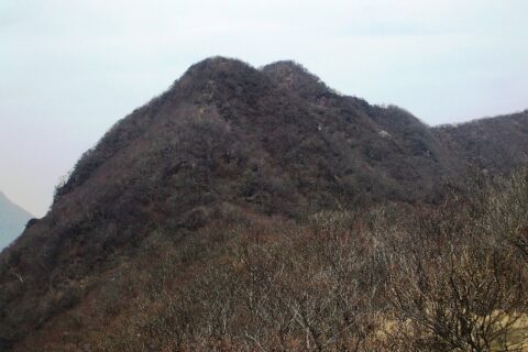 Kuragato Mountain, a moutain of Tsurumi Mountains, Oita, Kyushu, Japan.