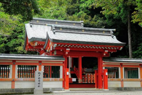 宮崎県日南市にある鵜戸神宮 境内社 稲荷神社