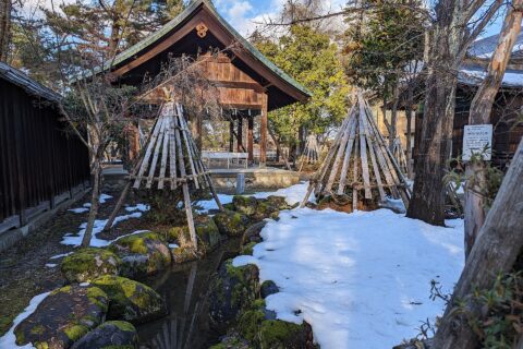 Yonezawa Castle Ruins: Uesugi Shrine, Yonezawa castle