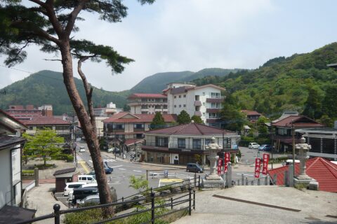​雲仙温泉中心街