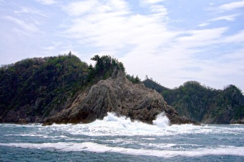Uradome Coast in Iwami, Tottori prefecture, Japan