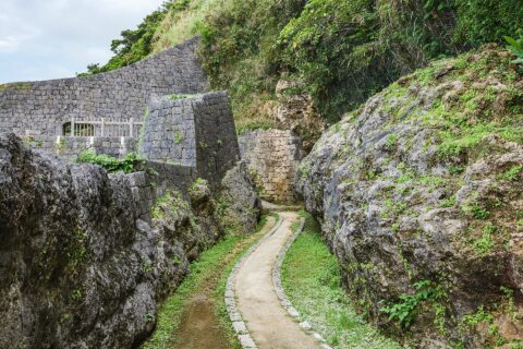国指定史跡「浦添城跡」