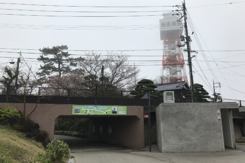 常盤公園・正門付近の景色