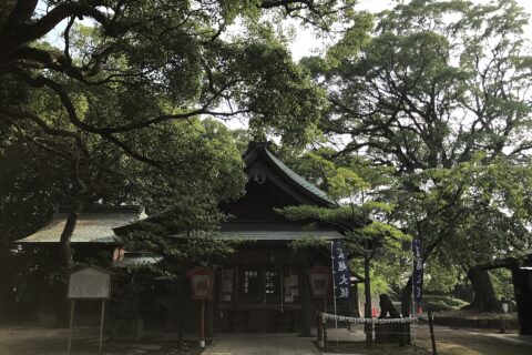 菊池神社の拝殿