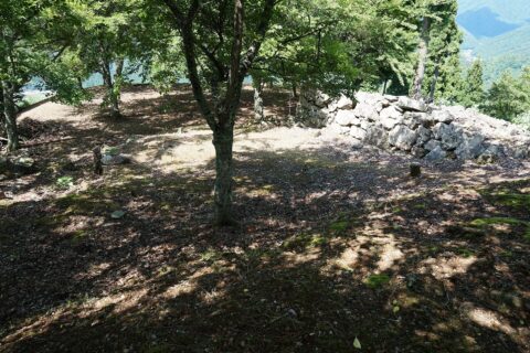 若桜鬼ヶ城 三の丸跡