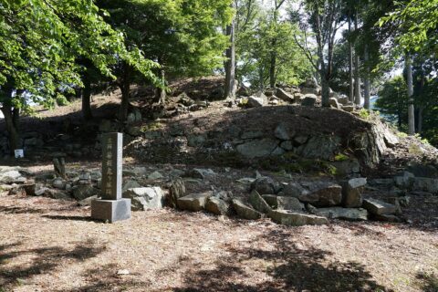 若桜鬼ヶ城 本丸基壇
