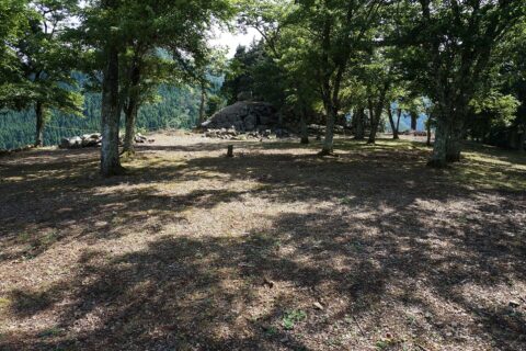 若桜鬼ヶ城 本丸跡