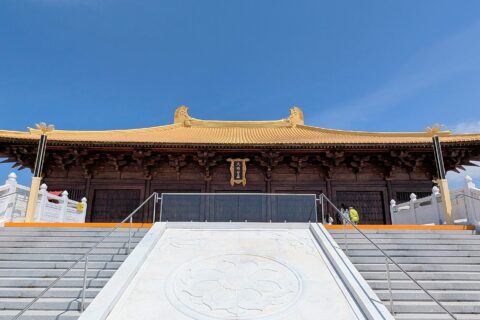 Main Hall, Wutai Shan Buddhist Garden, Cavan Monaghan, ON, Canada