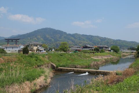 Yamato River in Sakurai, Nara.