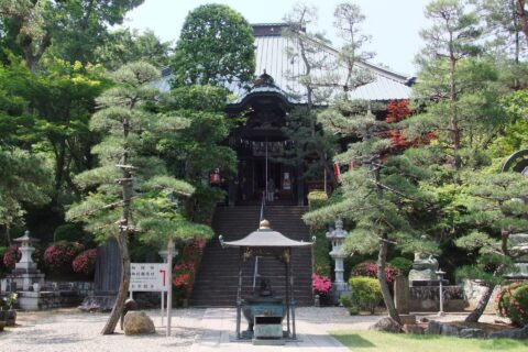 Anraku-ji temple in Yoshimi, Saitama