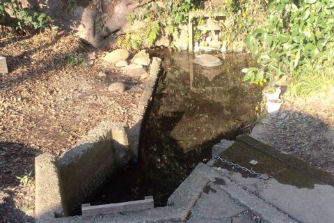 Kameid is spring water in iriya, Zama, Kanagawa, Japan.