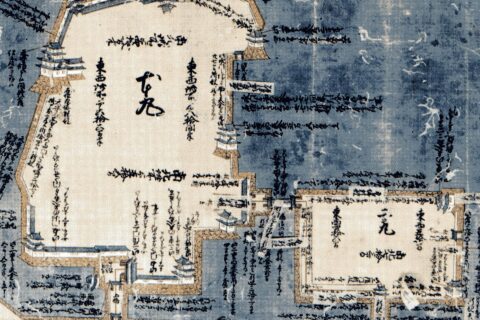膳所城修復願ヶ所絵図