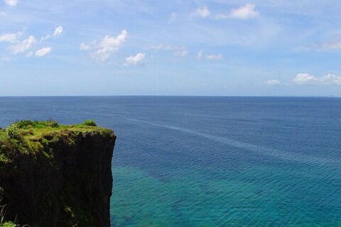 万座毛 パノラマ