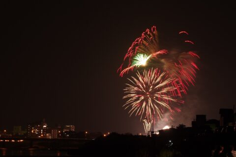 人吉花火大会2013