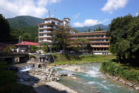 四万温泉 中之条