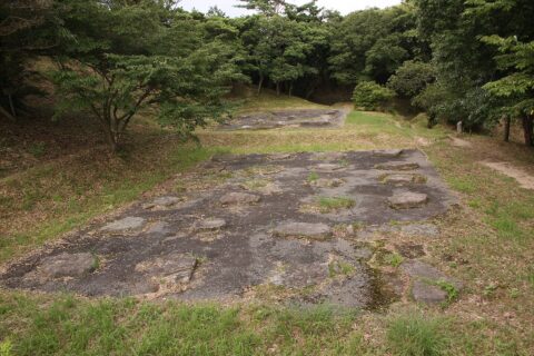 大野城（筑前国）増長天地区の建物礎石