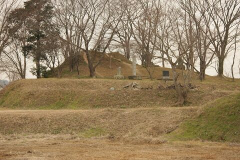 小田城（つくば市）の涼台（櫓台）