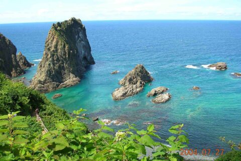 島武意海岸（Shimamui beach, Shyakotan）