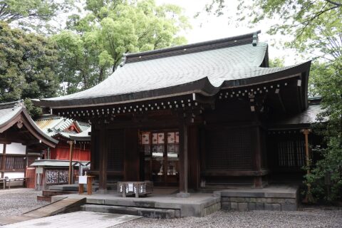 ​川越冰川神社本殿