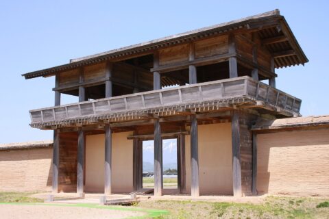 志波城の外郭南門