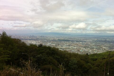 生駒山山頂(The Mount Ikoma mountaintop)