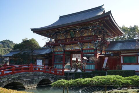 佐賀県鹿島市 祐徳稲荷神社楼門
