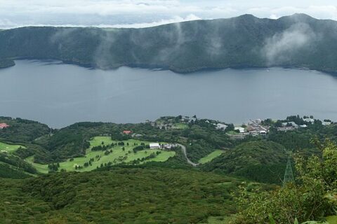箱根駒ケ岳から芦ノ湖の全貌