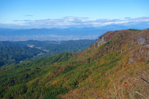 西物見岩から見た蔵王