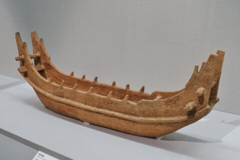 西都原古墳群出土 船形埴輪 (J-21498)