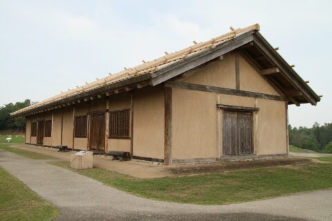 鞠智城復元兵舎