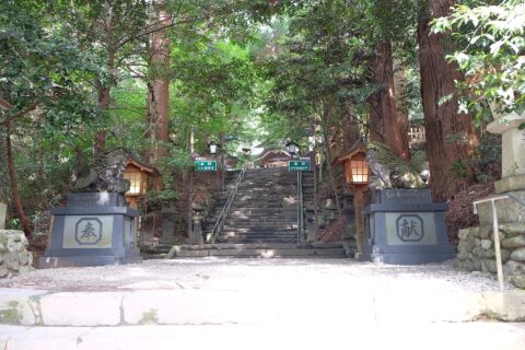 高千穂神社の狛犬