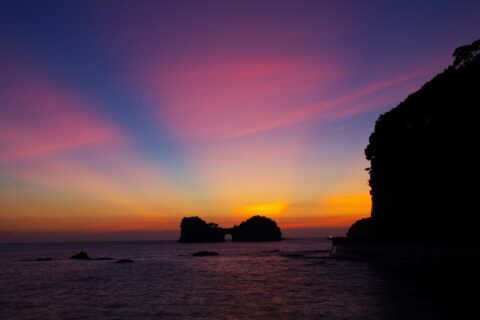 黄昏の円月島 (Engetsu Island with twilight) 19 Aug, 2013