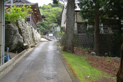 黄金山神社裏参道Koganeyama-jinjya
