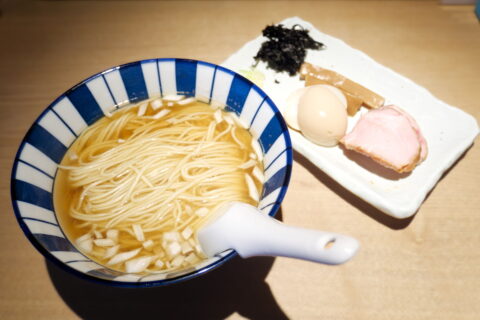 氷見産煮干しラーメン（貪瞋癡）