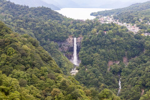 華厳滝（明智平から撮影）