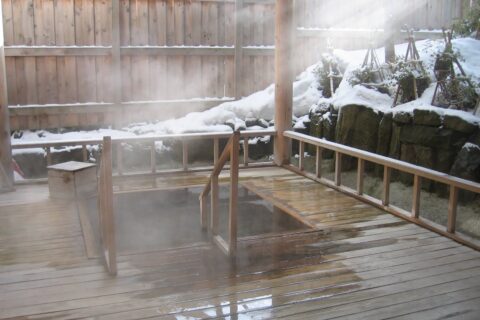 浅虫温泉、旅館・柳の湯。