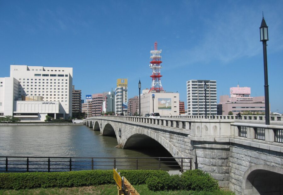 Bandai Bridge, Niigata, Niigata