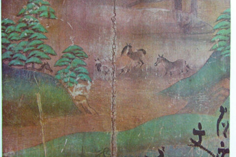 平等院鳳凰堂壁画 中品上生 東扉 宇治 京都, ACE1053