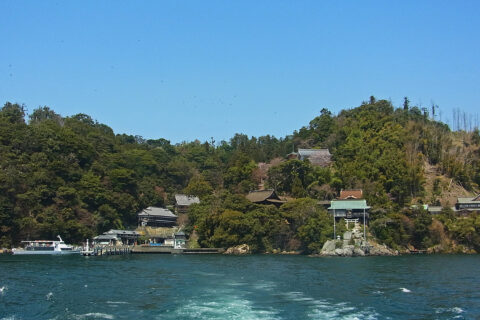 Chikubu shima(island) , 竹生島