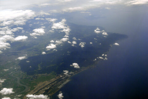 2007年8月18日撮影。ja:越前海岸空撮画像。撮影者投稿。