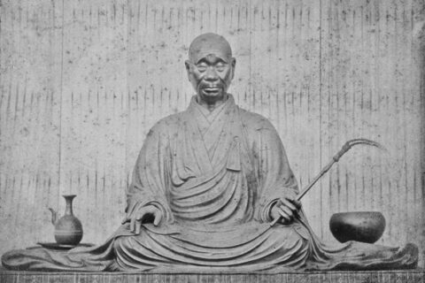 木造興正菩薩坐像 善春作、（奈良市西大寺）